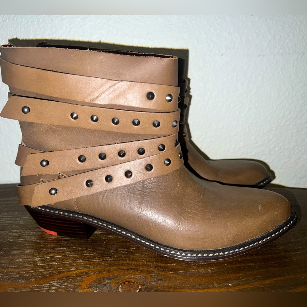 Joe's Jeans studded ankle boots 6.5